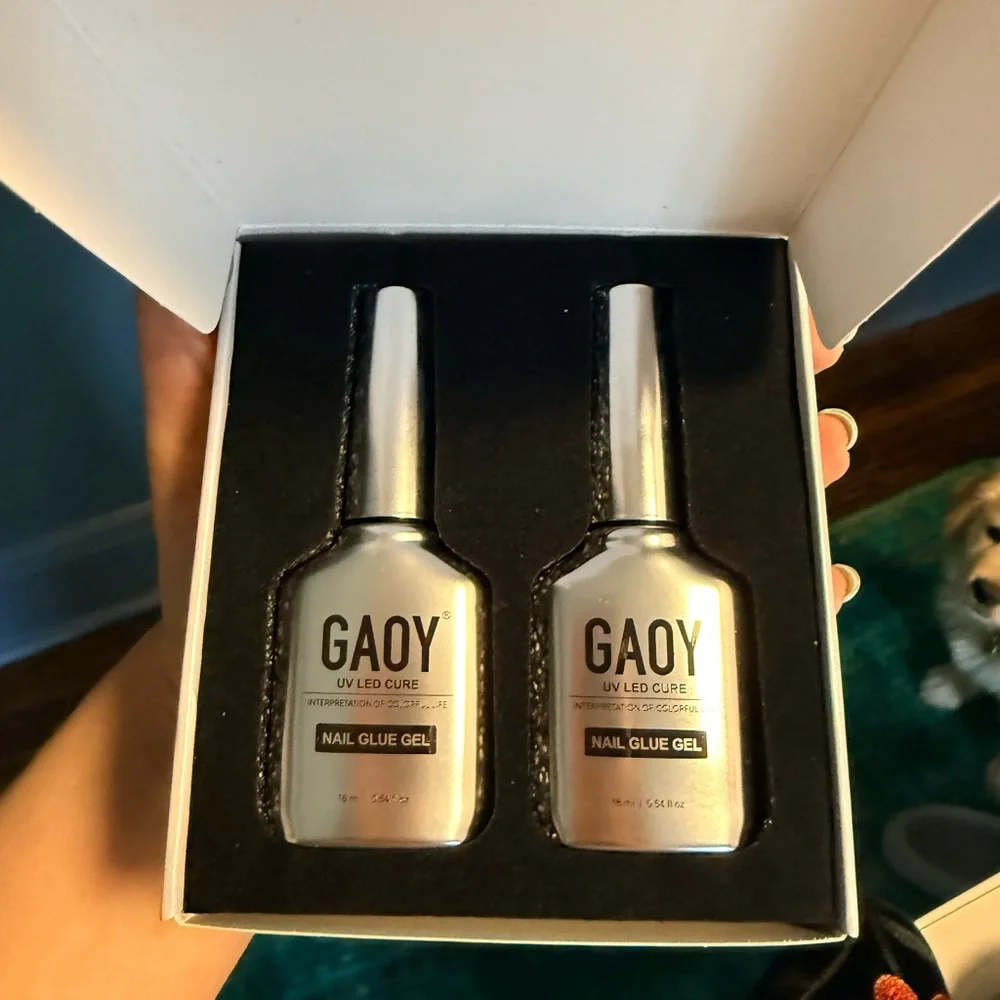 GAOY UV LED Cure Gel Manicure Essentials Nail glue gel - Picture 2 of 2
